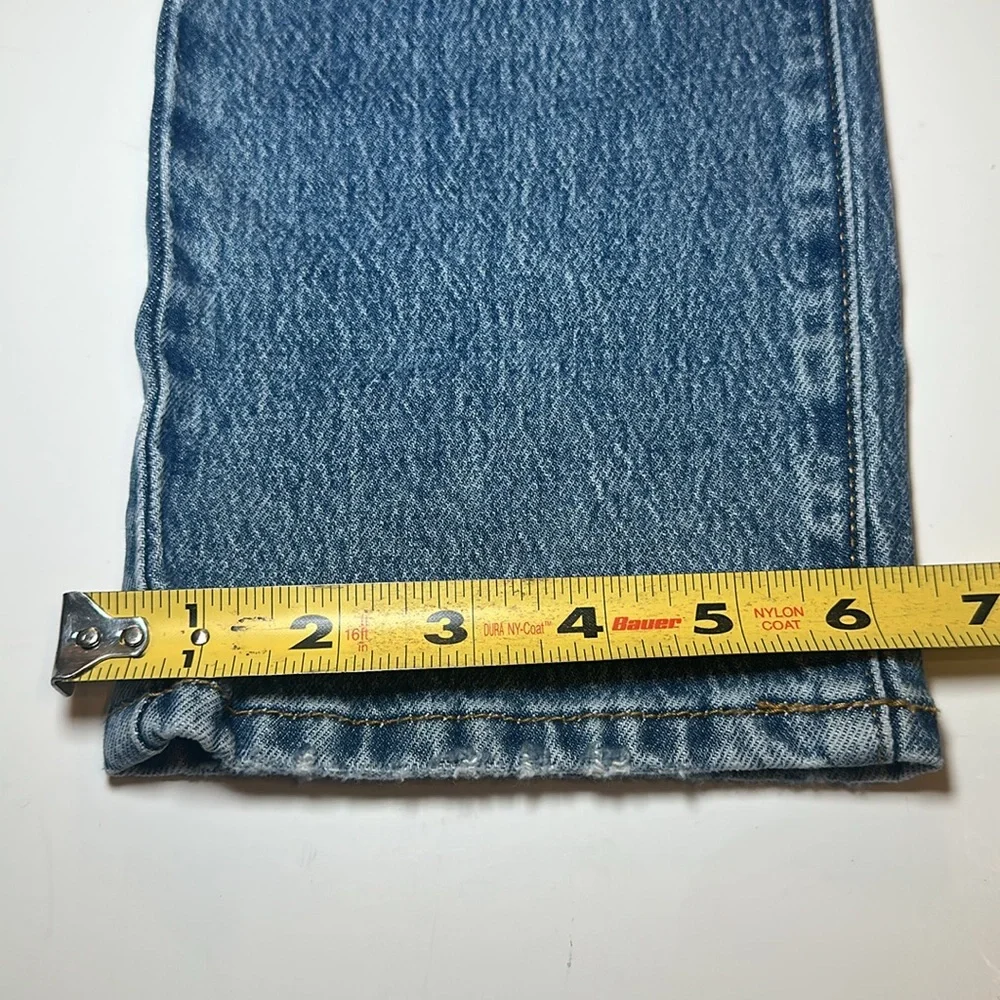 Pacsun stretch mom jean high rise straight leg size‎ 25 color blue